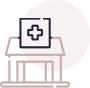 Specialized care under one roof icon